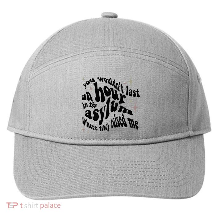 Asylum 7-Panel Snapback Hat