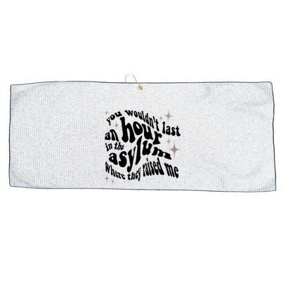 Asylum Large Microfiber Waffle Golf Towel