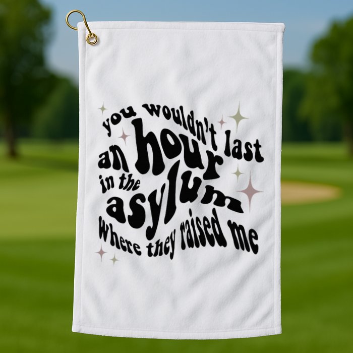 Asylum Golf Towel