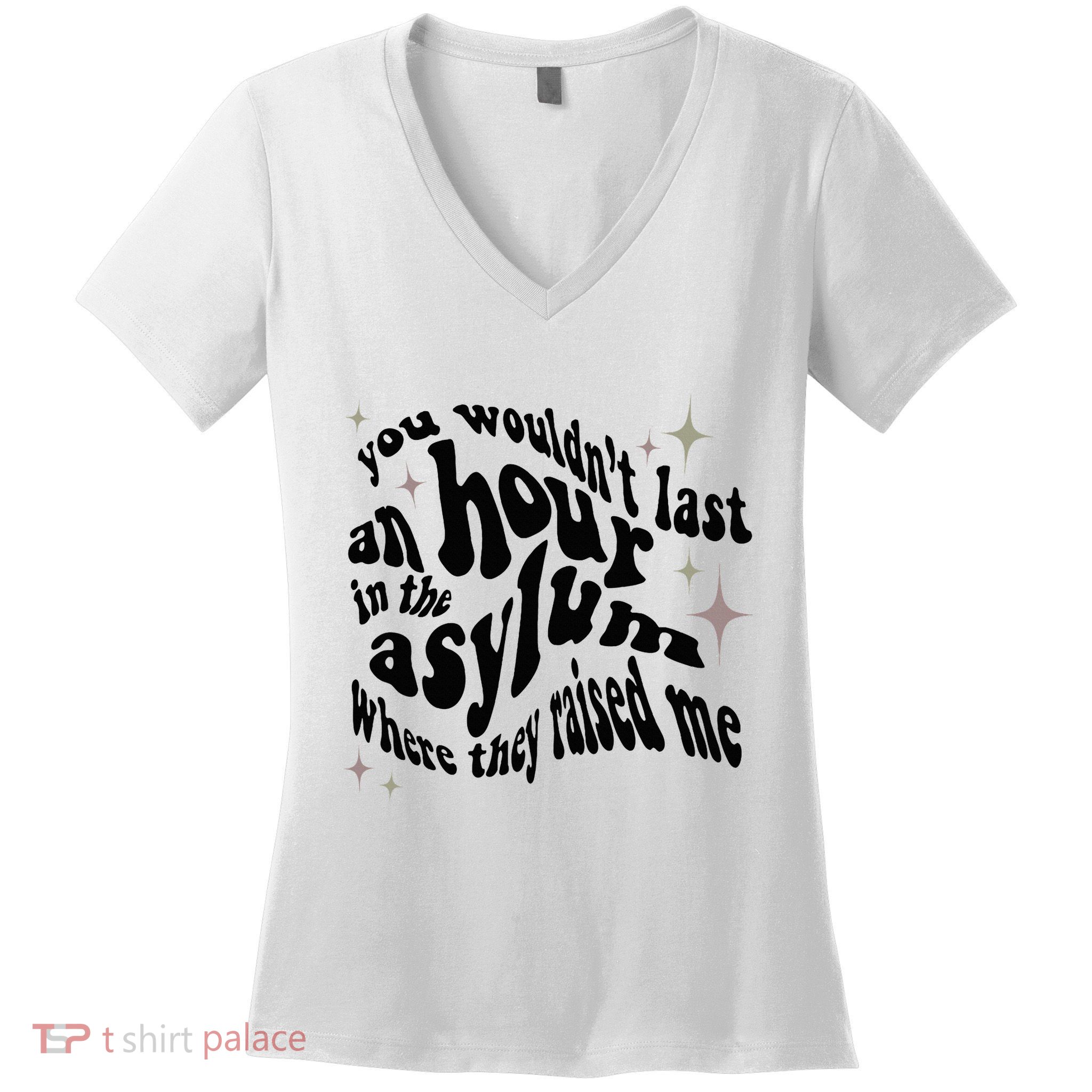 Asylum Women's V-Neck T-Shirt