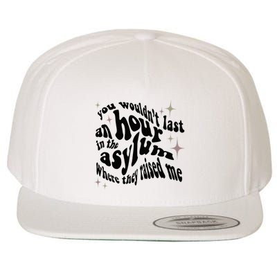 Asylum Wool Snapback Cap