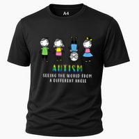 Autism Awareness Seeing The World From A Different Angle Gift Cooling Performance Crew T-Shirt