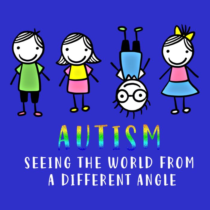 Autism Awareness Seeing The World From A Different Angle Gift 16 in Basic Backpack