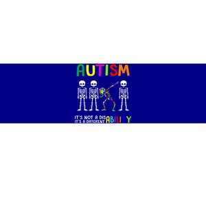 Autism Awareness Skeleton Different Ability Gift Gift Bumper Sticker