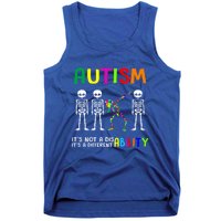 Autism Awareness Skeleton Different Ability Gift Gift Tank Top