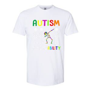 Autism Awareness Skeleton Different Ability Gift Gift Softstyle CVC T-Shirt