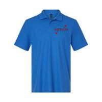 All American Stud 4th Of July American Patriotic Gift Softstyle Adult Sport Polo