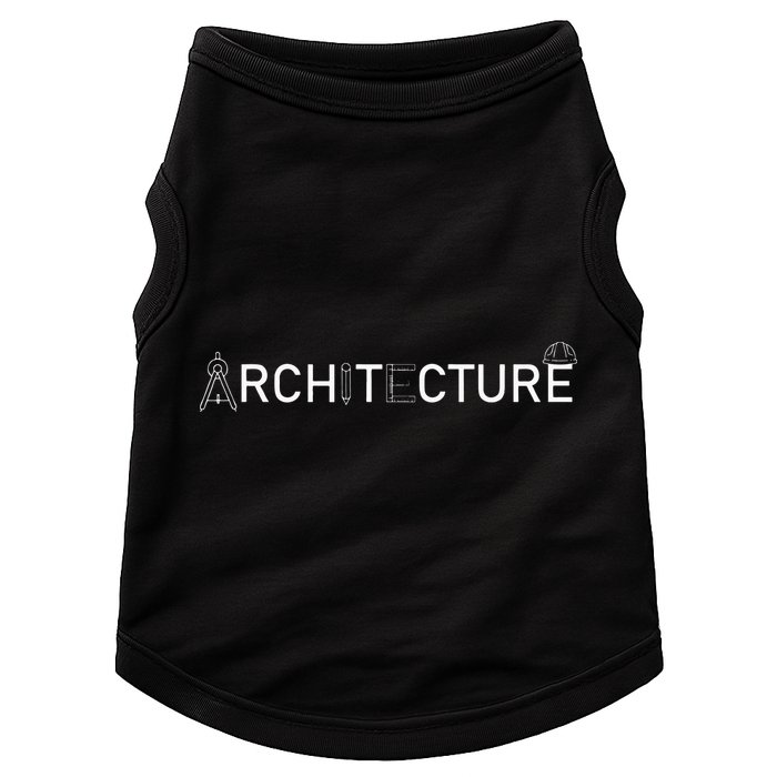Architecture Architect Student Future Architect Outfit Doggie Tank