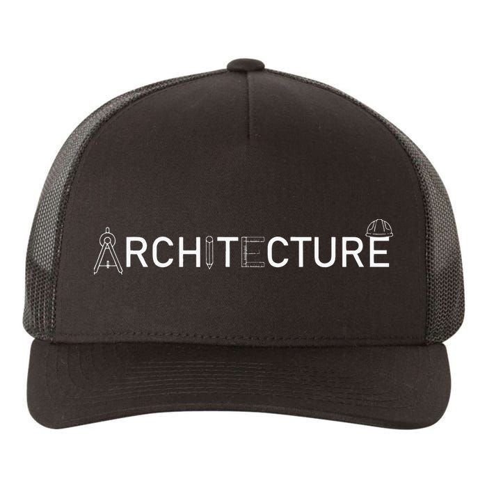 Architecture Architect Student Future Architect Outfit Yupoong Adult 5-Panel Trucker Hat