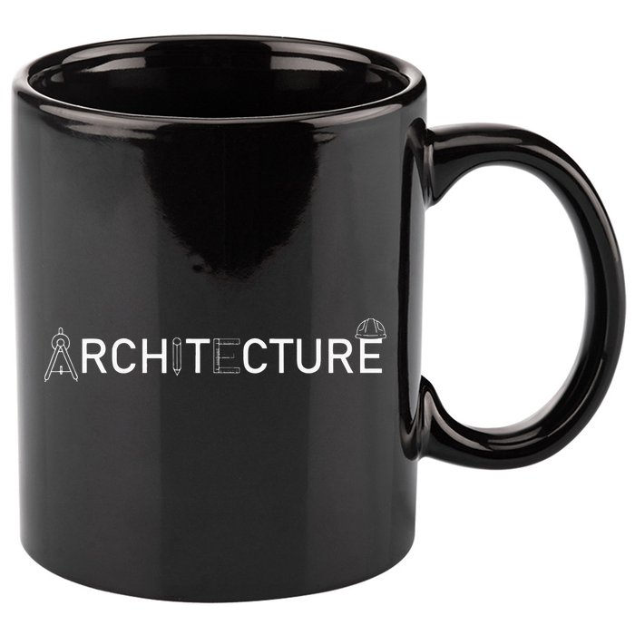 Architecture Architect Student Future Architect Outfit 11oz C Handle Ceramic Mug