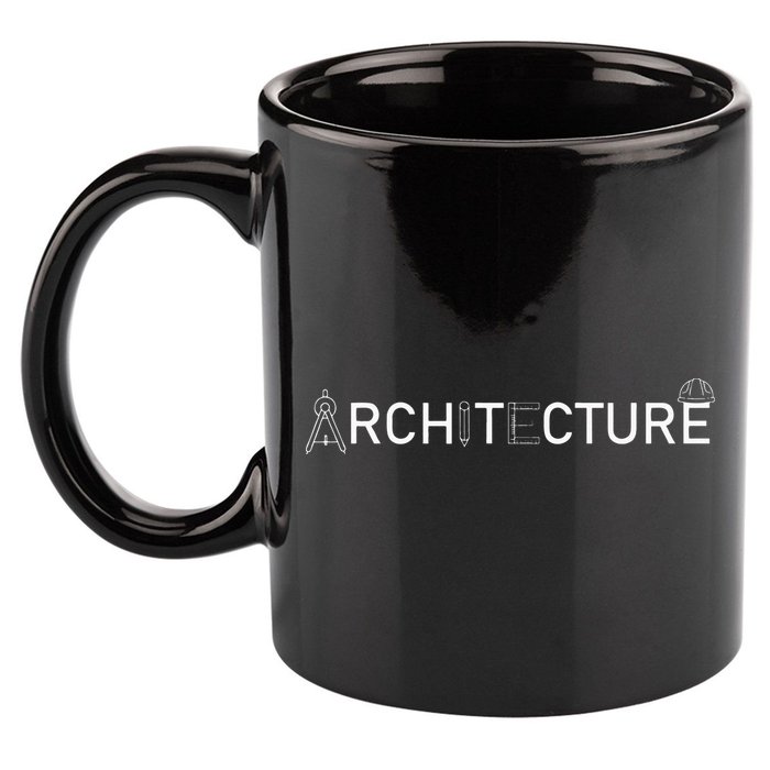 Architecture Architect Student Future Architect Outfit 11oz C Handle Ceramic Mug