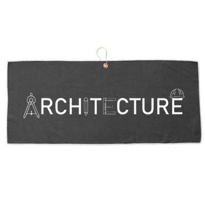 Architecture Architect Student Future Architect Outfit Large Microfiber Waffle Golf Towel