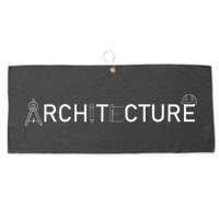 Architecture Architect Student Future Architect Outfit Large Microfiber Waffle Golf Towel
