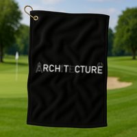Architecture Architect Student Future Architect Outfit Golf Towel