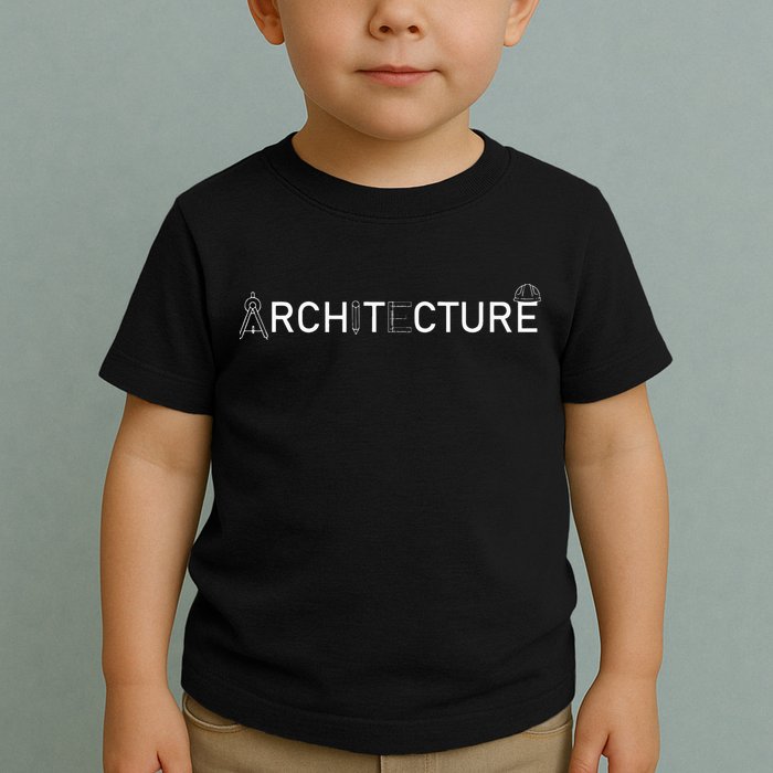 Architecture Architect Student Future Architect Outfit Toddler T-Shirt