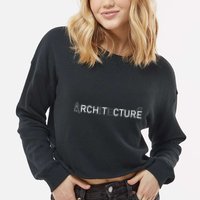 Architecture Architect Student Future Architect Outfit Cropped Pullover Crew