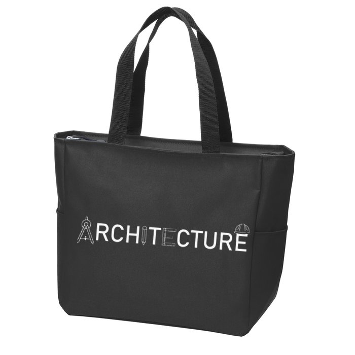 Architecture Architect Student Future Architect Outfit Zip Tote Bag