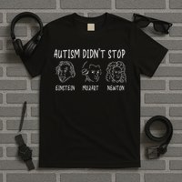 Autism Awareness S Autism Didn't Stop T-Shirt