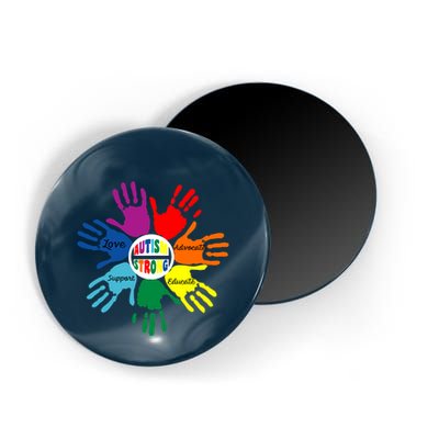 Autism Awareness Sign Language Hand Puzzle Support Magnet