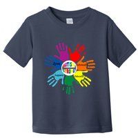 Autism Awareness Sign Language Hand Puzzle Support Toddler T-Shirt