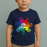Autism Awareness Sign Language Hand Puzzle Support Toddler T-Shirt