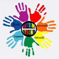 Autism Awareness Sign Language Hand Puzzle Support Garment-Dyed Sweatshirt