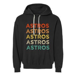 Astros Garment-Dyed Fleece Hoodie