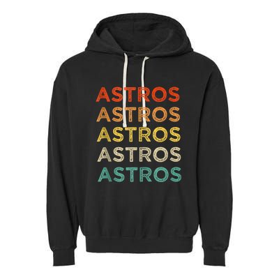 Astros Garment-Dyed Fleece Hoodie