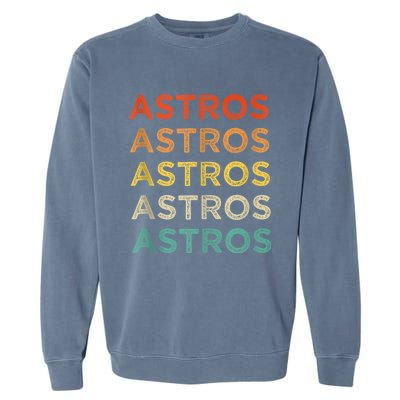 Astros Garment-Dyed Sweatshirt