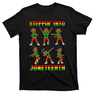 African American Stepping Into Juneteenth 1865 T-Shirt