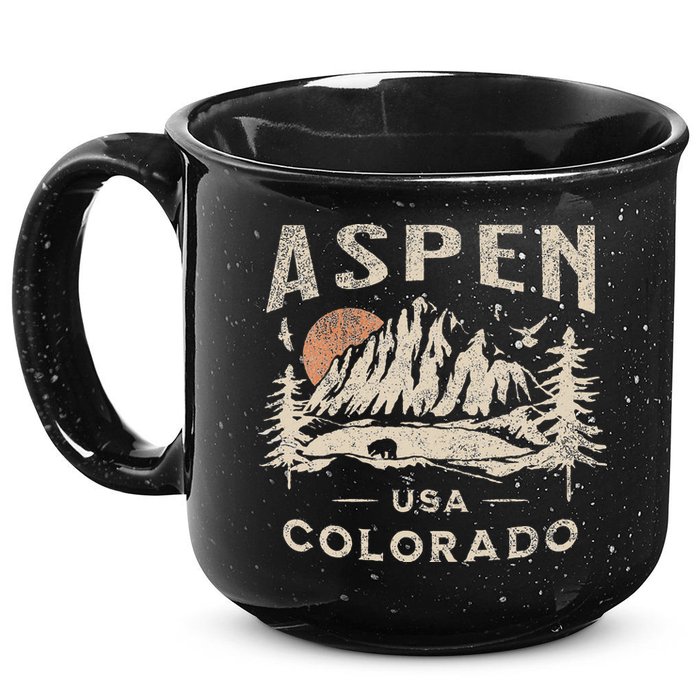 Aspen 15oz Campfire Ceramic Mug