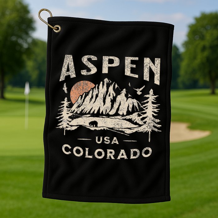 Aspen Golf Towel