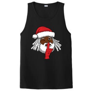 African American Santa Claus Christmas Party Decor PosiCharge Competitor Tank