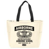 Army Airborne School Fort Benning Ga Zip Tote Bag