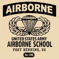 Army Airborne School Fort Benning Ga Zip Tote Bag