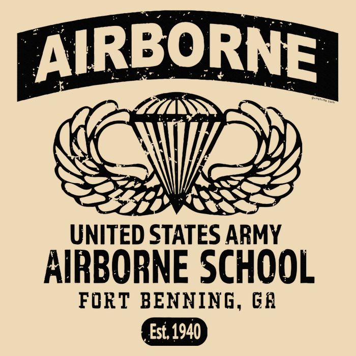 Army Airborne School Fort Benning Ga Zip Tote Bag