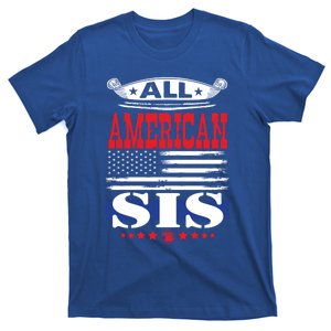 All American Sis Family Matching 4th Of July Cute Gift T-Shirt