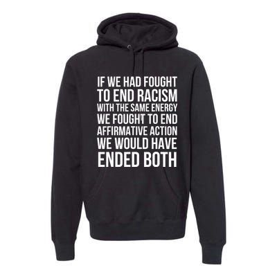 Affirmative Action Support Affirmative Action Premium Hoodie