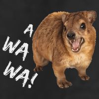 Awawa! Angry Screaming Hyrax Cool Comfort Performance Bucket Hat