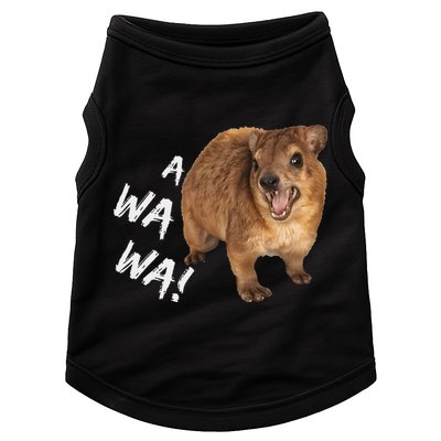 Awawa! Angry Screaming Hyrax Doggie Tank