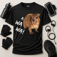 Awawa! Angry Screaming Hyrax Cooling Performance Crew T-Shirt