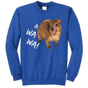 Awawa! Angry Screaming Hyrax Sweatshirt