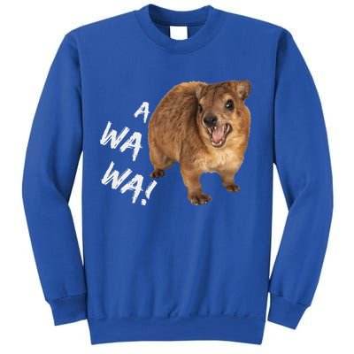 Awawa! Angry Screaming Hyrax Sweatshirt