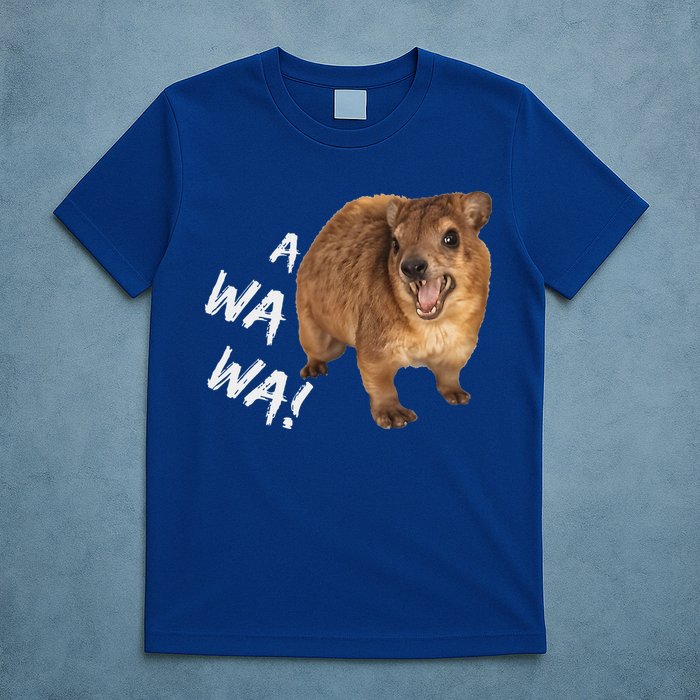 Awawa! Angry Screaming Hyrax T-Shirt