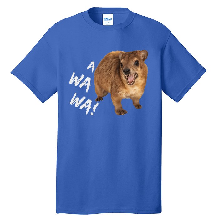 Awawa! Angry Screaming Hyrax Tall T-Shirt