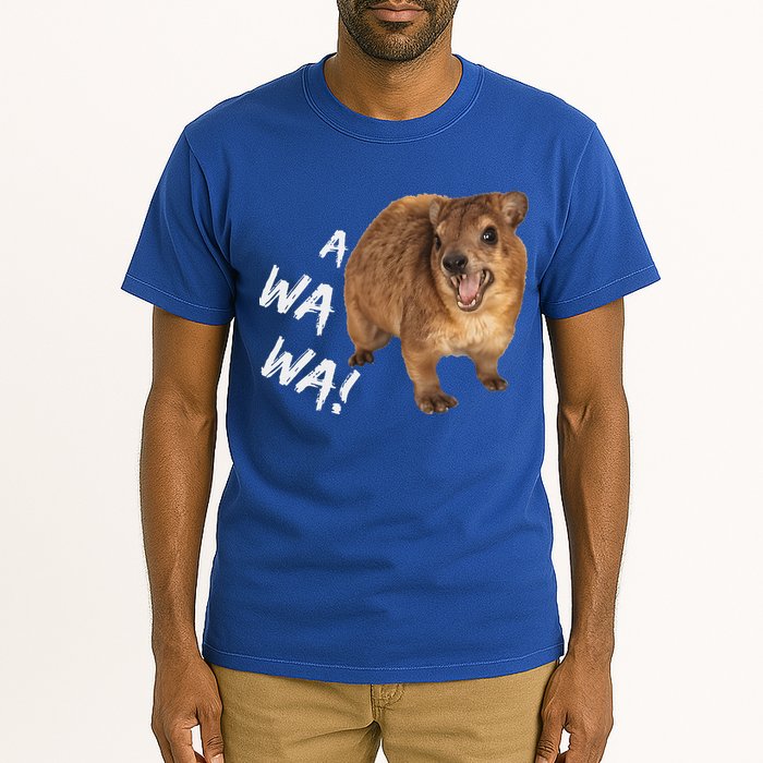 Awawa! Angry Screaming Hyrax Tall T-Shirt