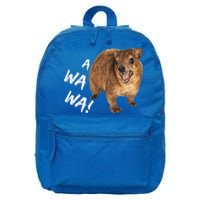 Awawa! Angry Screaming Hyrax 16 in Basic Backpack