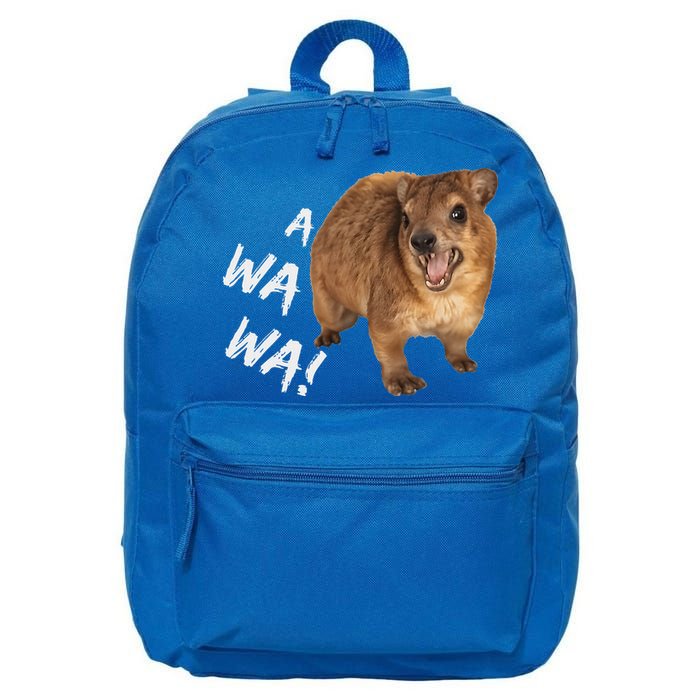 Awawa! Angry Screaming Hyrax 16 in Basic Backpack
