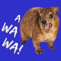 Awawa! Angry Screaming Hyrax 16 in Basic Backpack