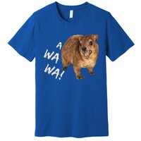 Awawa! Angry Screaming Hyrax Premium T-Shirt